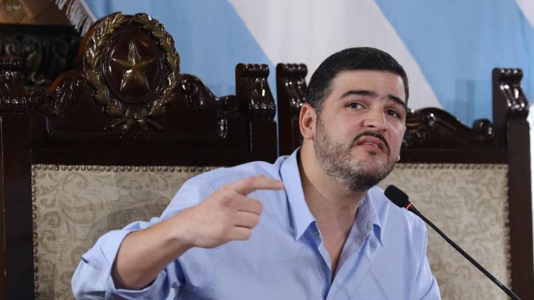 Fotografía de archivo del alcalde de Guayaquil, Aquiles Alvarez.