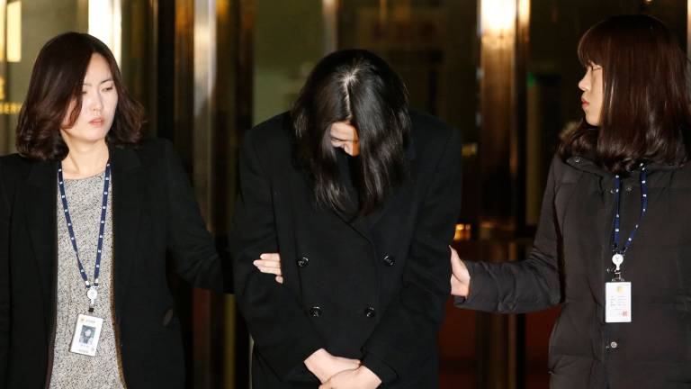 Condenada a un año de cárcel exvicepresidenta de Korean Air