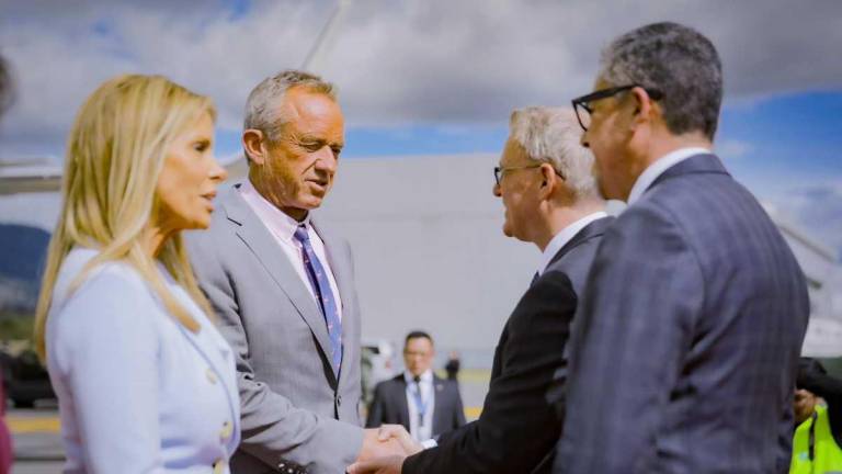 Robert F. Kennedy Jr. llegó a Quito para asistir a la posesión presidencial de Daniel Noboa.