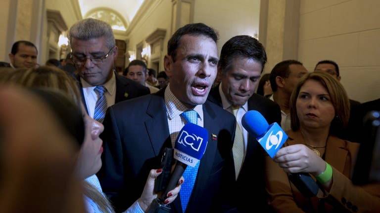 Venezuela: Capriles citado a Contraloría en caso Odebrecht