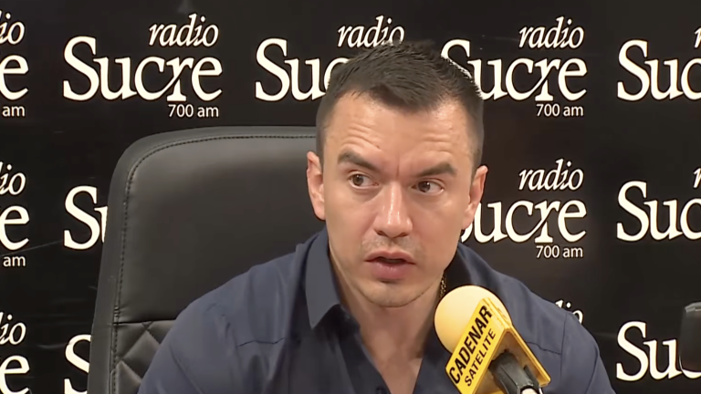 “Odian la Cárcel del Encuentro porque ahí es mucho más estricto todo, dijo el presidente Daniel Noboa.