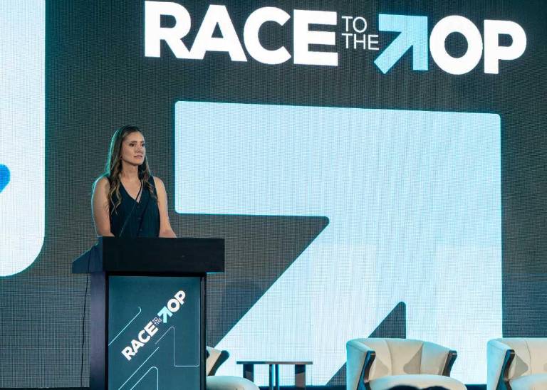 $!Pamela Nath, directora de SSP, inauguró la segunda edición del foro Race to the Top.