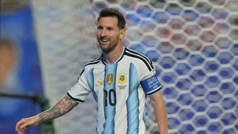 Lionel Messi, jugador de la selección de Argentina.