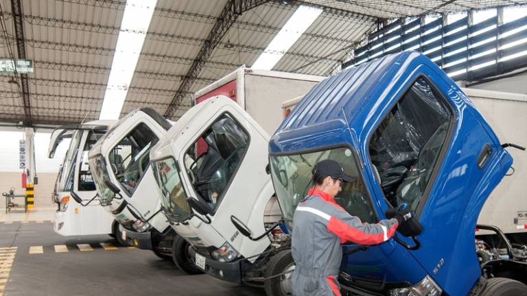 Mantenimiento eficiente en vehículos pesados