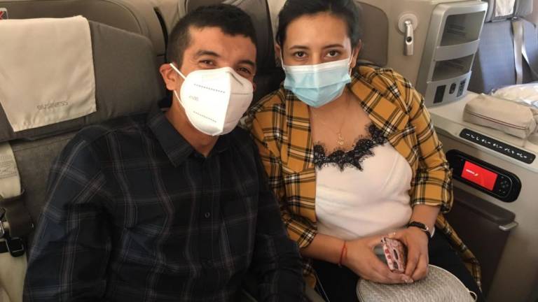 Aerolínea publica fotos y anuncia el regreso de Richard Carapaz a Ecuador