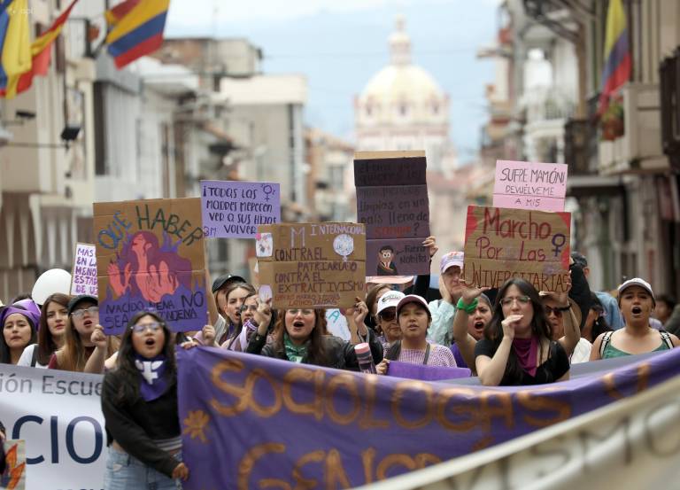 $!Marcha por el Día de la Mujer.