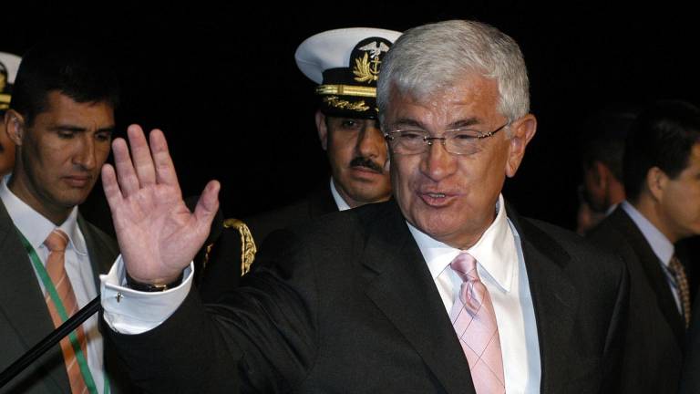 Fotografía de archivo fechada el 06 de agosto de 2006 del expresidente de Ecuador, Alfredo Palacio.