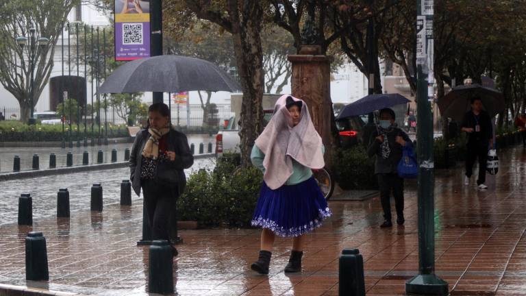 Inamhi emite alerta por lluvias y tormentas en múltiples provincias entre el 26 y 30 de octubre