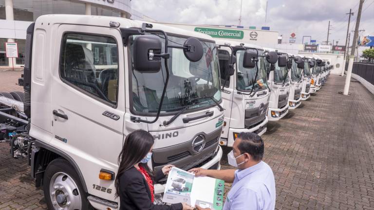 Venta de camiones, a toda máquina