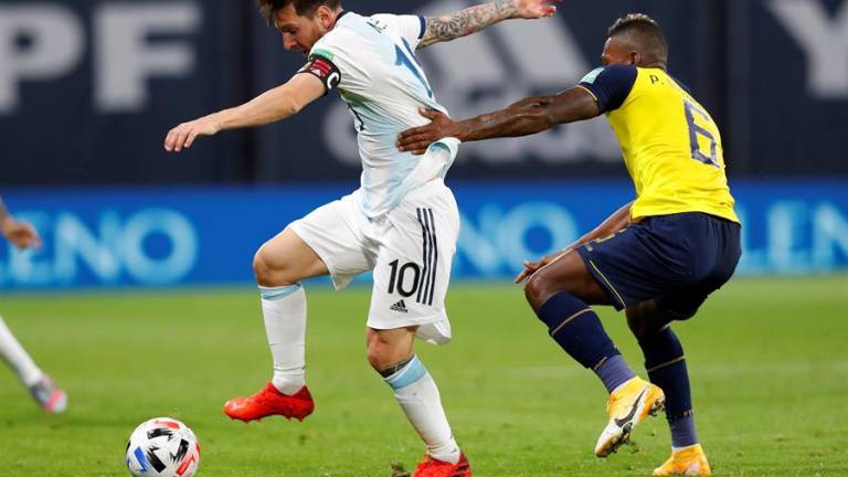 Ecuador perdió frente a Argentina en las Eliminatorias
