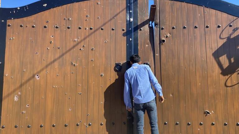 FOTOS: Casa donde capturaron a hijo del Chapo Guzmán en México quedó destrozada