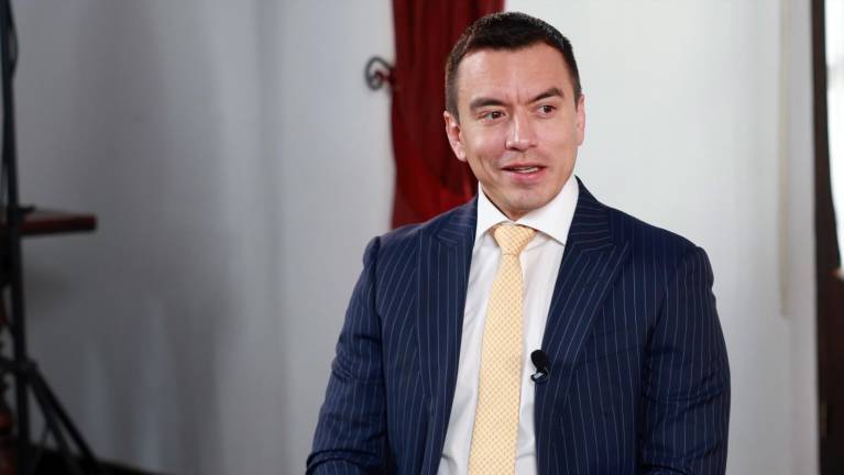 Fotografía de archivo del presidente de Ecuador, Daniel Noboa.