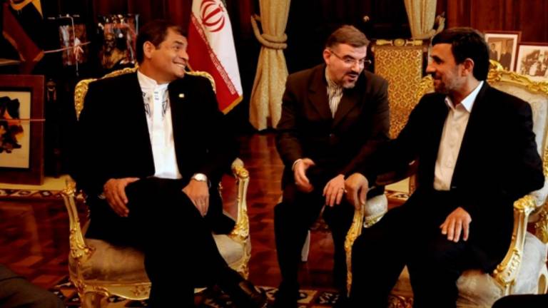 La amistad entre Ecuador e Irán se profundizó durante el correísmo con Mahmoud Ahmadinejad