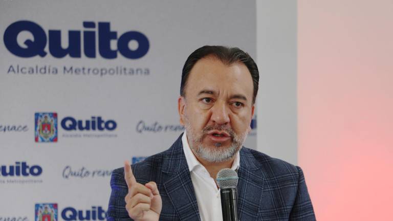 El alcalde de Quito, Pabel Muñoz.