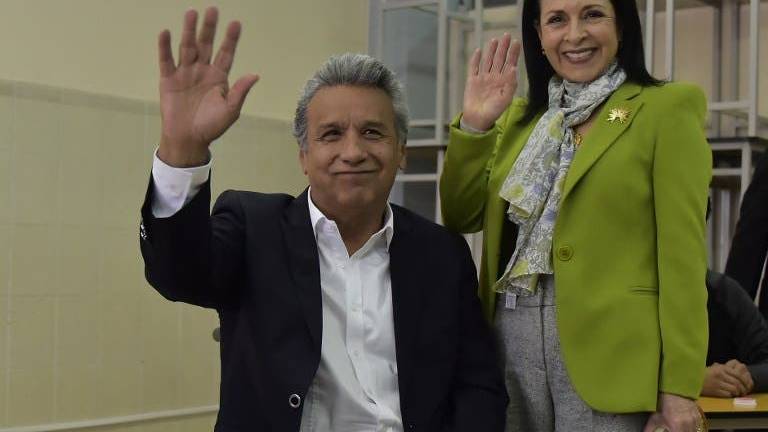 Lenín Moreno: &quot;Esperamos que proceso marche en paz&quot;