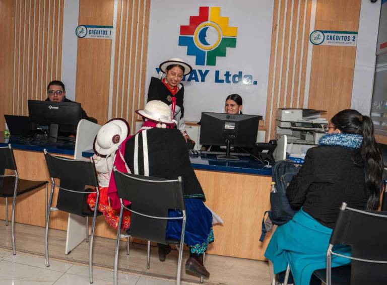 $!El 80 por ciento de los créditos que otorga la COAC Yuyai están colocados en microcrédito.