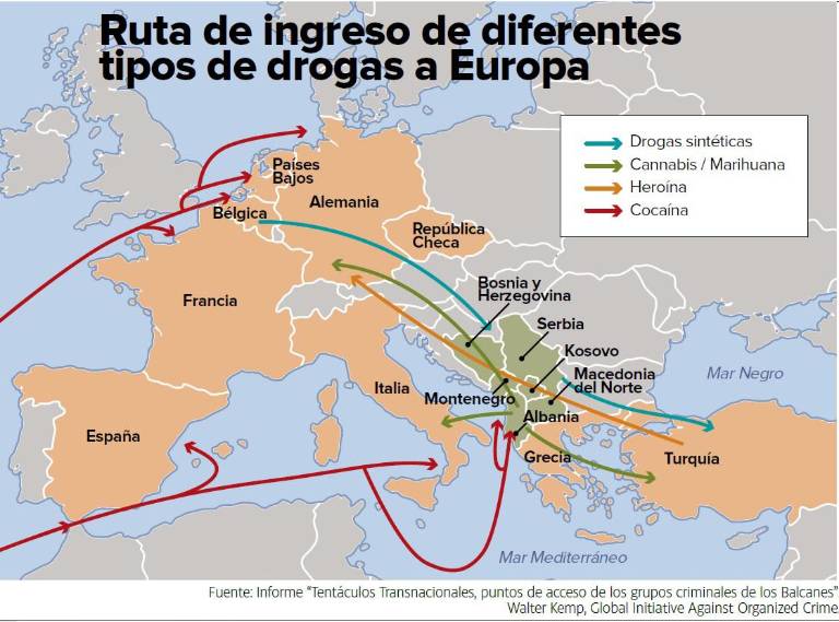 $!¿Cómo llegó a Ecuador la mafia albanesa?