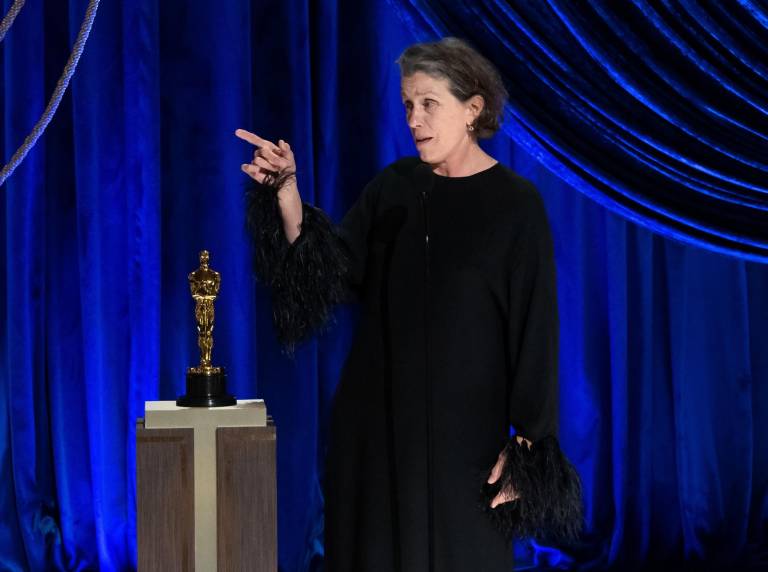 $!Frances McDormand - Mejor Actriz por Nomadland.