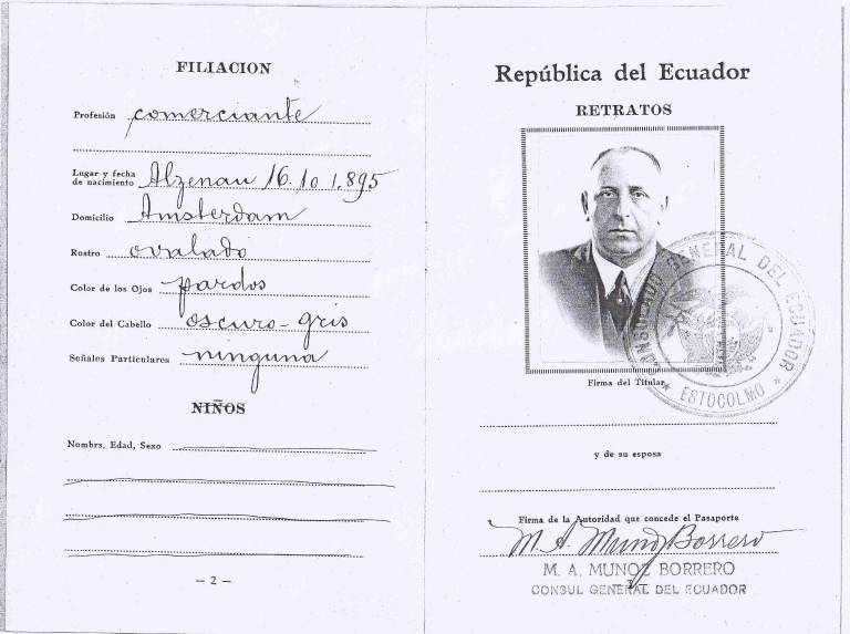 $!El Schindler cuencano: El diplomático ecuatoriano que salvó a cientos de judíos del Holocausto