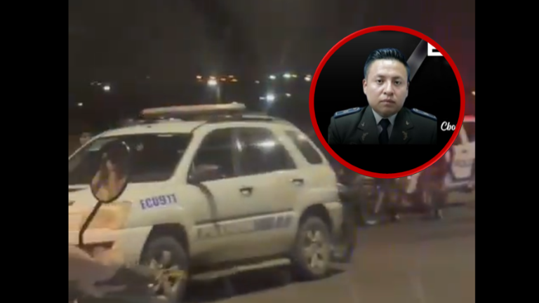 Policía muere tras ser atropellado por un taxista durante operativo de control en Manta