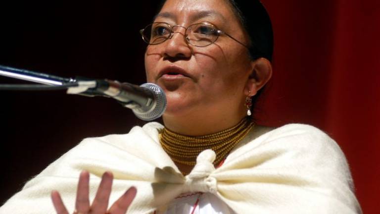Nina Pacari afirma que los derechos humanos de las comunidades indígenas son producto de una “lucha histórica”
