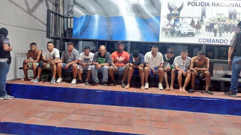 VIDEO: Aprehenden a 11 miembros de Los Lobos tras cruce de balas que causó alarma en Yaguachi