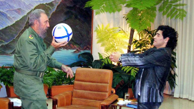 Maradona: Fidel Castro era como un "segundo padre"