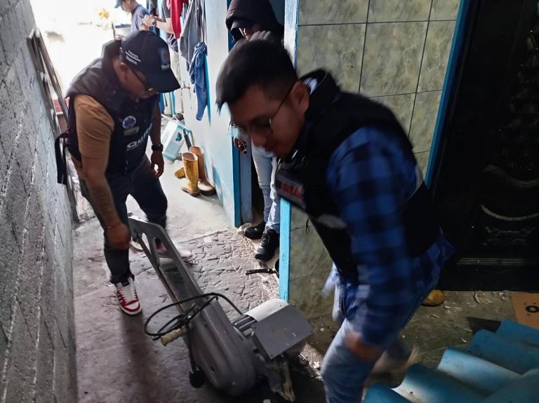 $!Operativo de control al norte de Quito.