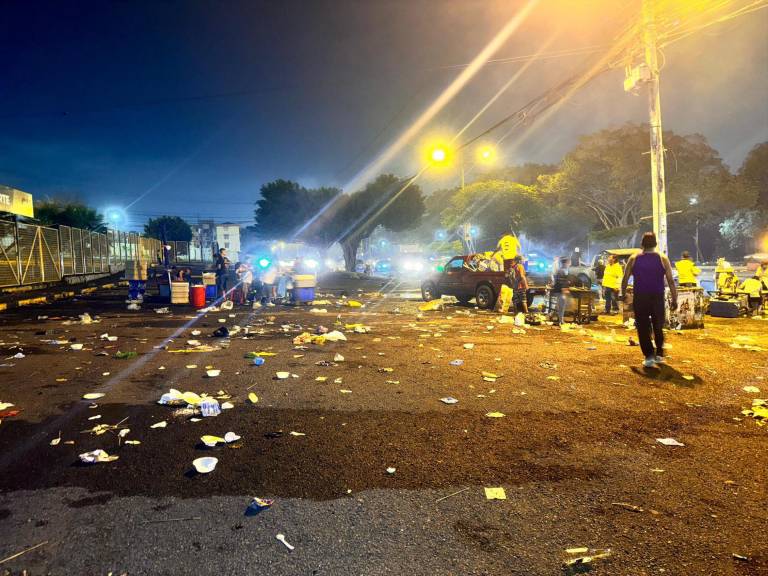 $!Alrededores del Estadio Monumental.