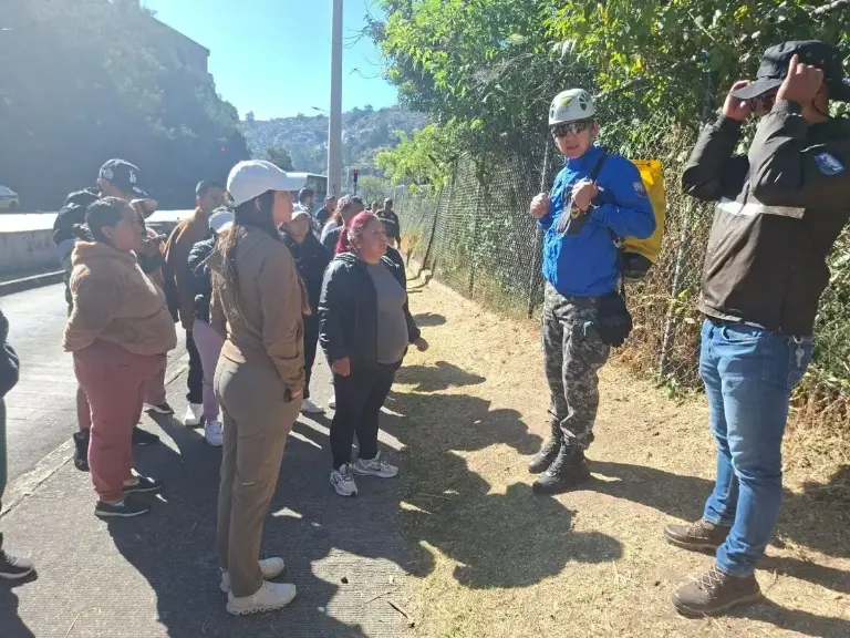 $!Búsqueda de Lizeth Bunshi en el río Machángara.
