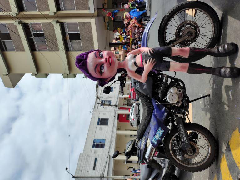 $!Monigote de una de las guerreras K-pop.