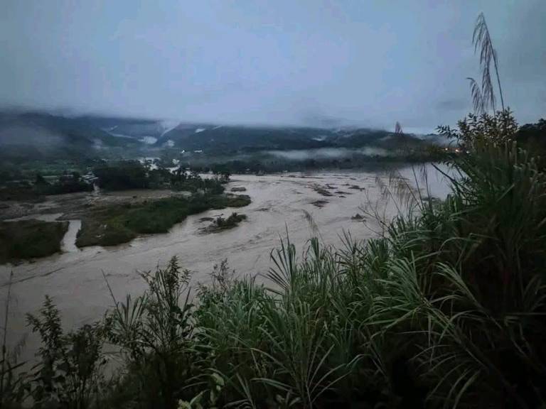 $!Así luce el río Zamora.