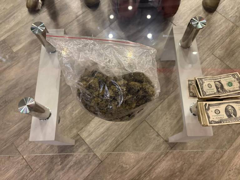 $!Elementos hallados en la vivienda de alias 'Gordo Lucho'.