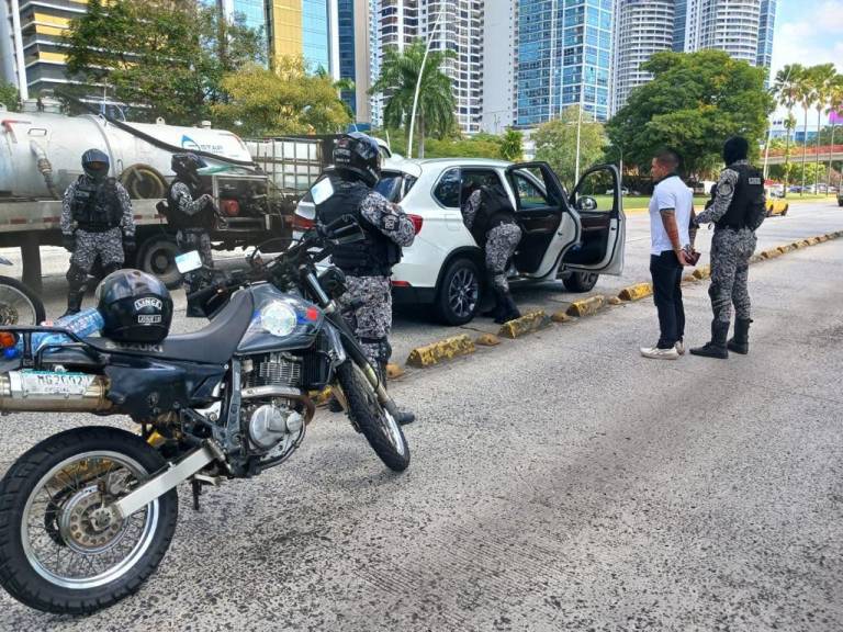 $!Fotografía de Salcedo durante su detención, cedida por la Fuerza Pública de Panamá.