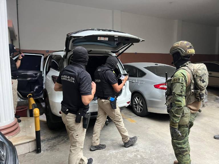 $!La detención de 'Chabalo' en Manta permitió seguir con este proceso investigativo.