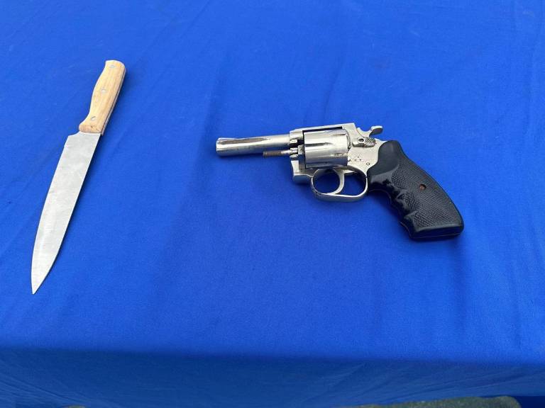 $!Evidencias halladas por la Policía Nacional.