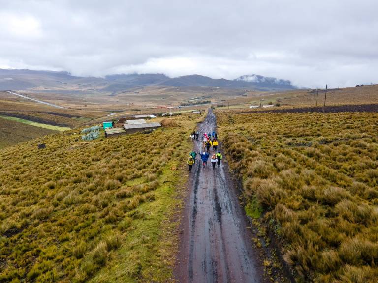$!La comunidad de Cunugyacu tiene una de las pocas propuestas locales para visitar el volcán Carihuairazo y su extinto glaciar.