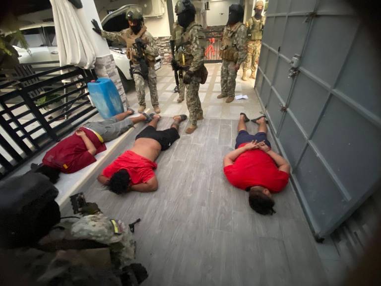 $!Capturan a alias 'El Chino', segundo al mando de 'Los Lobos', en operativo militar en Portoviejo