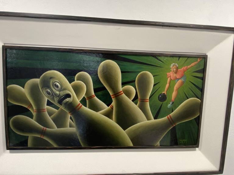 $!Esposa – A lo largo de su carrera Velarde siempre ha pintado su esposa en escenarios de la vida cotidiana.