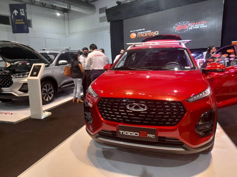 $!El Tiggo 2 Pro de Chery fue una de los modelos que se presentaron en la feria.