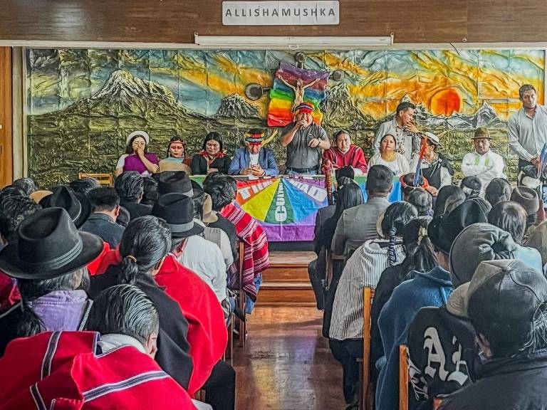 $!Organizaciones indígenas convocaron a un paro nacional en Ecuador.