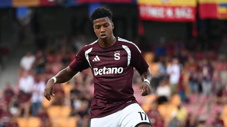 Jhon Mercado, jugador del Sparta Praga.