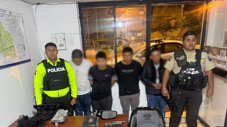 Así se descubrió a una banda familiar dedicada al robo de autopartes en Quito