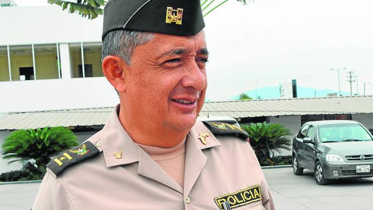 El general de Policía, Giovanni Ponce Parra.