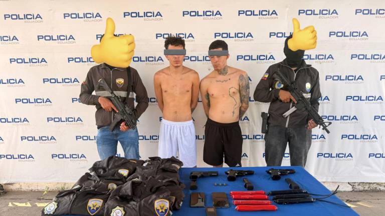 Machala: caen dos presuntos miembros del Tren de Aragua vinculados a atentado con explosivos