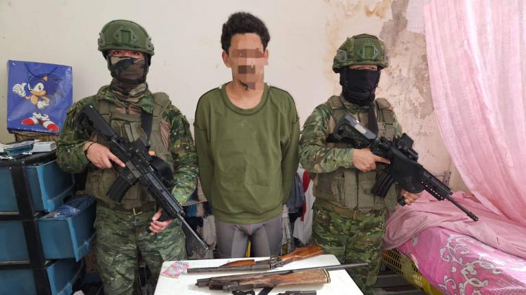 Militares detienen a alias Raján, presunto cabecilla del grupo terrorista Los Tiguerones