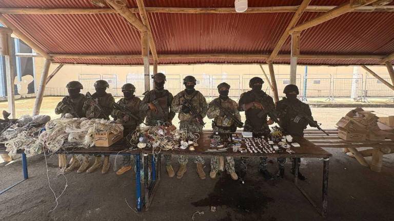 Los militares encontraron en el interior de la cárcel 89 sobres con sustancias ilícitas.