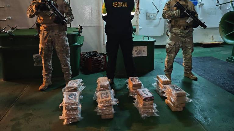 Panamá incauta 40 paquetes de droga que iban a España en contenedor que partió de Guayaquil