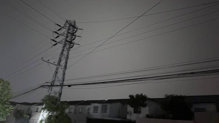 Inés Manzano suspende mantenimientos eléctricos en Guayas, donde se han reportado fallas y cortes de luz