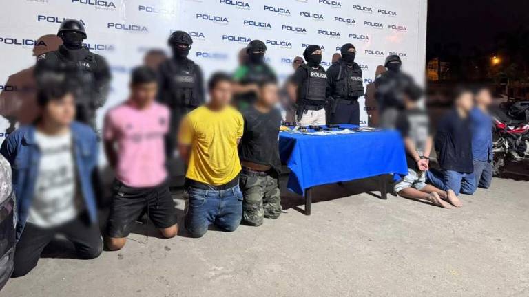 Policía desarticula presunta banda de extorsionadores de transportistas en Machala